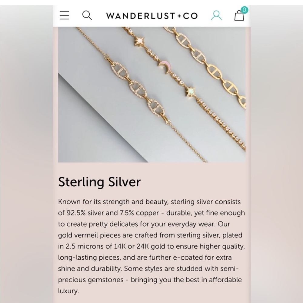 Wanderlust + Co 🌙 18k Filled Rose Gold, Knot Bangle - Picture 8 of 13